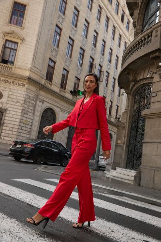 Chicago Pants Deep Red